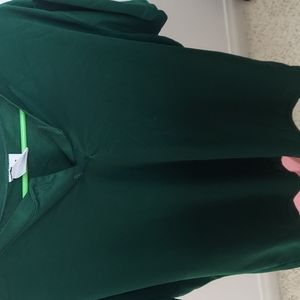 Green ladies sports athletic shirt